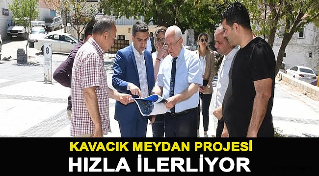 Kavacık Meydan Projesi hızla ilerliyor