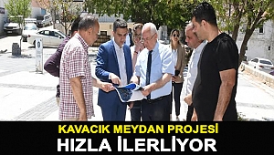 Kavacık Meydan Projesi hızla ilerliyor