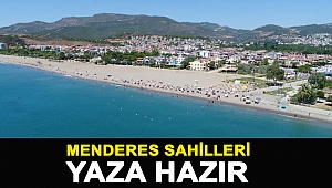 Menderes Sahilleri Yaza Hazır