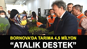 Tarıma 4,5 milyon