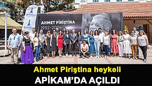 Ahmet Piriştina heykeli APİKAM’da açıldı