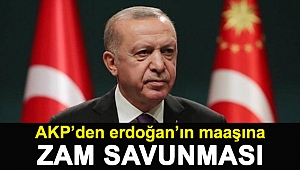 AKP'li Mahir Ünal: 'Cumhurbaşkanımızın kendi maaşına zam talebi yok'