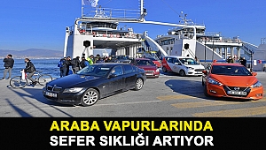 Araba vapurlarında sefer sıklığı artıyor