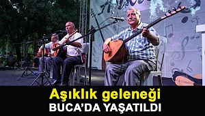 Aşıklık geleneği Buca’da yaşatıldı