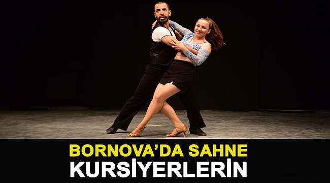 Bornova’da sahne kursiyerlerin