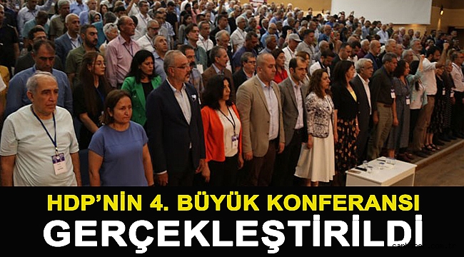Buldan ve Sancar, HDP’nin 4. Büyük Konferansı’nda açıklamalar: HDP’yi entegre edebileceğini düşünen kim varsa bu hesabını masadan kaldırsın