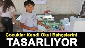 ÇOCUKLAR KENDİ OKUL BAHÇELERİNİ TASARLIYOR