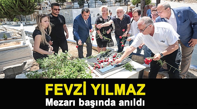 Fevzi Yılmaz Mezarı başında anıldı