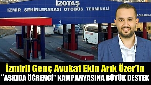 İzmirli Genç Avukat Ekin Arık Özer’in 'Askıda Öğrenci' Kampanyasına Büyük Destek