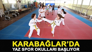 Karabağlar’da Yaz Spor Okulları başlıyor