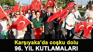 KARŞIYAKA’DA COŞKU DOLU 96. YIL KUTLAMALARI