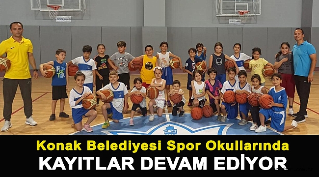 Konak Belediyesi Spor Okullarında kayıtlar devam ediyor