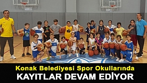 Konak Belediyesi Spor Okullarında kayıtlar devam ediyor