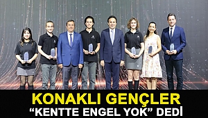 Konaklı gençler “Kentte Engel Yok” dedi