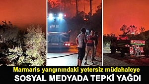 Marmaris yangınındaki yetersiz müdahaleye sosyal medyada tepki yağdı: 'Hiç mi ders almadınız?'