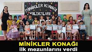 Minikler Konağı ilk mezunlarını verdi
