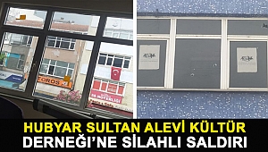 Okmeydanı’nda bulunan Hubyar Sultan Alevi Kültür Derneği’ne silahlı saldırı