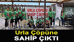 Urla Çöpüne Sahip Çıktı