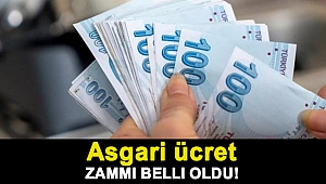 Asgari ücret zammı belli oldu!