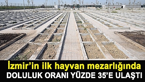 İzmir’in ilk hayvan mezarlığında doluluk oranı yüzde 35’e ulaştı
