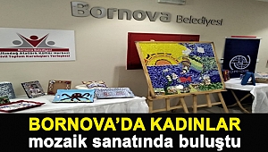 Kadınlar mozaik sanatında buluştu
