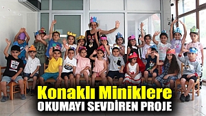 Konaklı miniklere Okumayı sevdiren proje