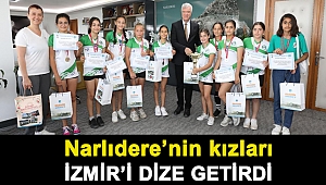 NARLIDERE’NİN KIZLARI İZMİR’İ DİZE GETİRDİ