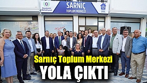 Sarnıç Toplum Merkezi yola çıktı