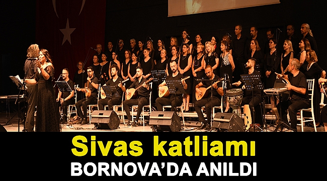 Sivas katliamı Bornova’da anıldı