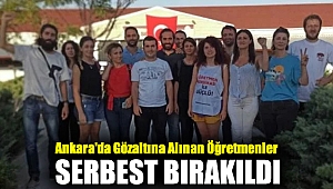 Ankara'da gözaltına alınan öğretmenler serbest bırakıldı