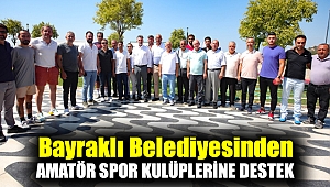 Bayraklı Belediyesinden amatör spor kulüplerine destek