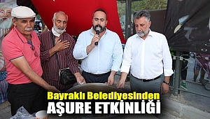 Bayraklı Belediyesinden aşure etkinliği