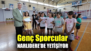 GENÇ SPORCULAR NARLIDERE’DE YETİŞİYOR