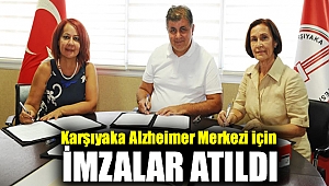 Karşıyaka Alzheimer Merkezi için imzalar atıldı
