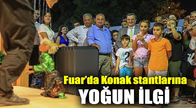 Fuar’da Konak stantlarına Yoğun ilgi