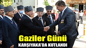 GAZİLER GÜNÜ KARŞIYAKA’DA KUTLANDI