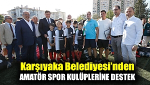 Karşıyaka Belediyesi’nden amatör spor kulüplerine destek