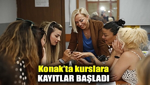 Konak’ta kurslara kayıtlar başladı