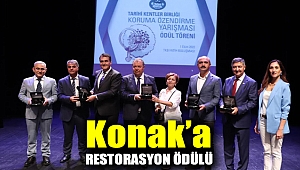 Konak’a restorasyon ödülü