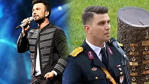 Tarkan, şarkısını söyleyen teğmene kayıtsız kalmadı: 'Çok güzel söylemişsin teğmen kardeş'