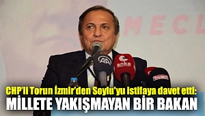 CHP'li Torun İzmir'den Soylu'yu istifaya davet etti: Millete yakışmayan bir bakan