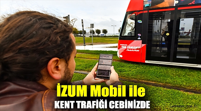 İZUM Mobil ile kent trafiği cebinizde