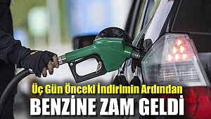 Üç Gün Önceki İndirimin Ardından Benzine Zam Geldi