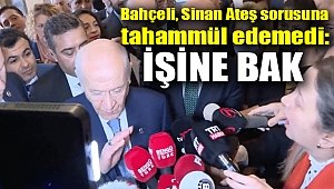 Bahçeli, Sinan Ateş sorusuna tahammül edemedi: İşine bak