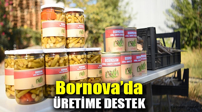 Bornova’da üretime destek