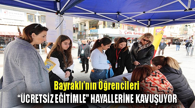 Bayraklı'nın öğrencileri