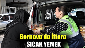 Bornova’da iftara sıcak yemek