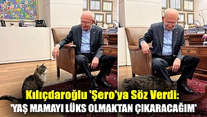 Kılıçdaroğlu 'Şero'ya söz verdi: 'Yaş mamayı lüks olmaktan çıkaracağım'