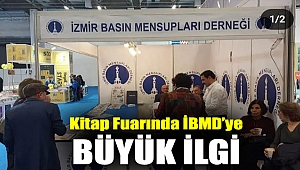 Kitap Fuarında İzmir Basın Mensupları Derneği'ne Büyük İlgi