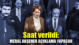 Saat verildi: Meral Akşener, İYİ Parti Genel İdare Kurulu toplantısı sonrası açıklama yapacak